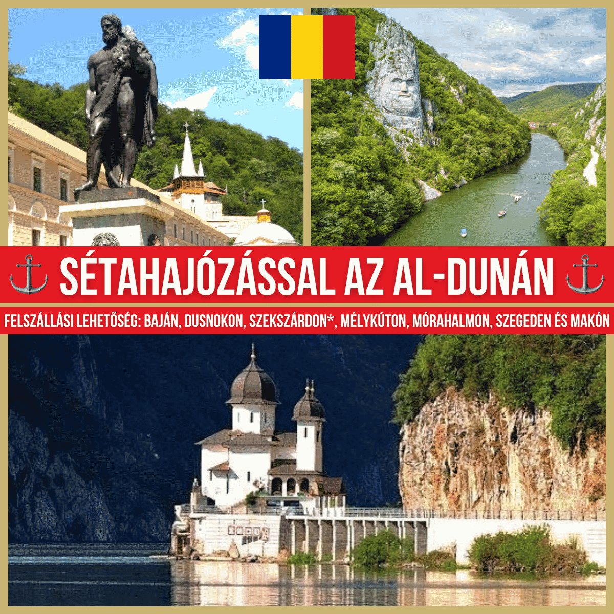 Hajókirándulás az Al-Dunán