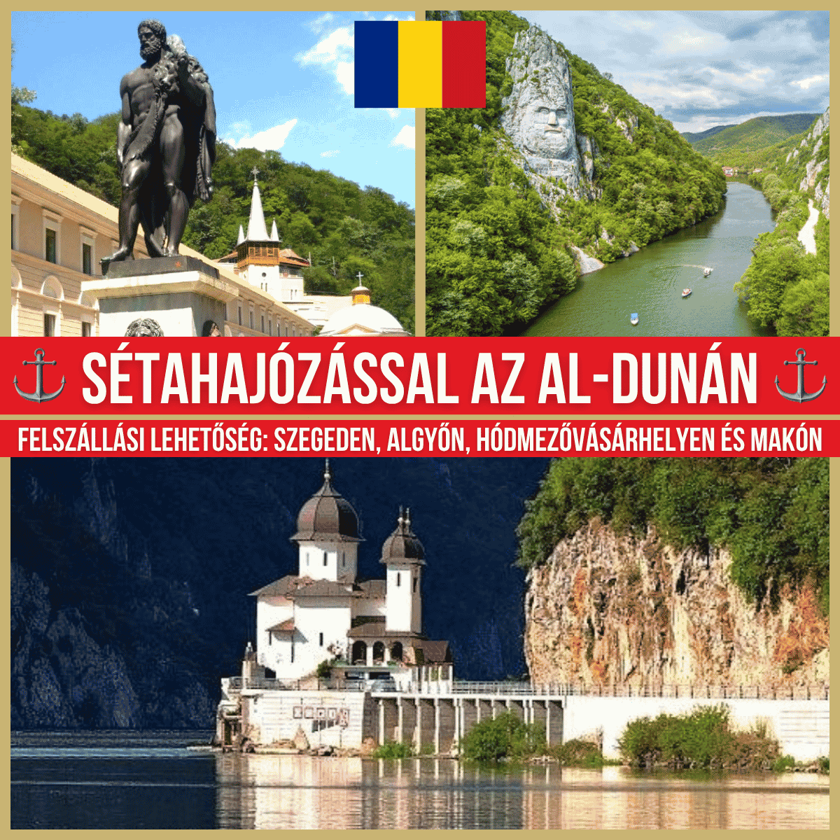 Hajókirándulás az Al-Dunán