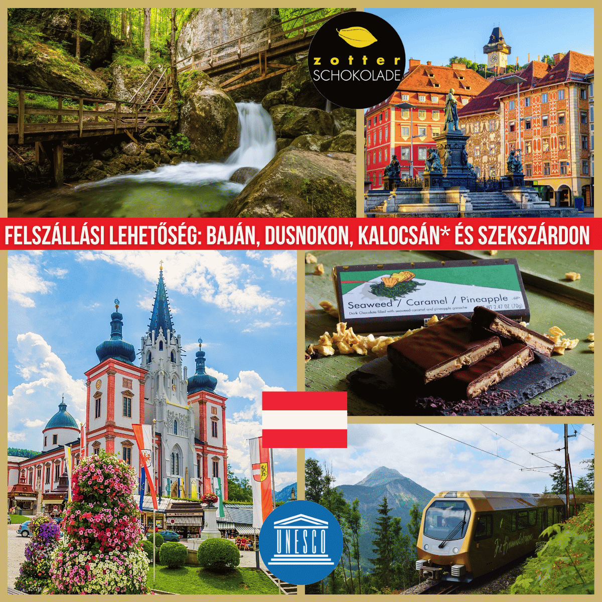 Itt aztán lesz minden! Alsó-Ausztria és Stájerország